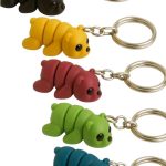 5-Pack Mini Baby Zou Bear Figurines – Cute Bear Collectibles, Woodland Animal Gifts & Rustic Home Décor — 3D Printed Collectible by 3DCentral