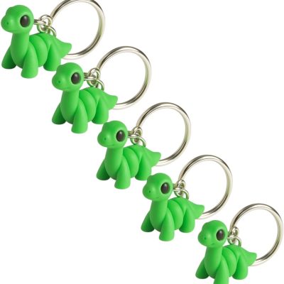 5-Pack Mini Baby Zou Brontosaurus Figurines – Cute Dinosaur Collectibles, Prehistoric Gifts & Desk Décor — 3D Printed Collectible by 3DCentral