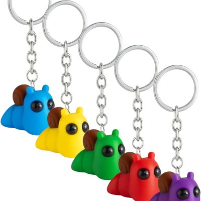 5-Pack Mini Tiny Zou Snail Figurines – Cute Snail Collectibles, Woodland Garden Décor & Kawaii Animal Gifts — 3D Printed Collectible by 3DCentral