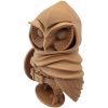The Squire Owl Figurine – Fantasy Owl Miniature with Shield & Cloak – Adorable Knight-in-Training for Painting or Display – 3D Printed in Canada — 3D Printed Collectible by 3DCentral
