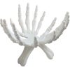 Skeleton Hands Bowl Stand – Gothic Halloween Display Holder for Candy, Decor, or Trinkets – Removable Bowl – 3D Printed in Canada — 3D Printed Collectible by 3DCentral