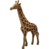 Wood-Carved Giraffe Sculpture – Elegant Animal Décor in PLA with Wood for Safari & Nature-Inspired Spaces – 3D Printed in Canada — 3D Printed Collectible by 3DCentral