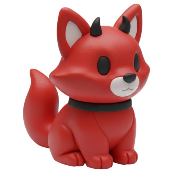 Figurine renard diabolique