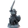 Paladin Warband – Set of 4 Fantasy Knight Miniatures with Swords & Shields for Tabletop Battles, RPG Campaigns & Painting – 3D Printed in Canada — 3D Printed Collectible by 3DCentral