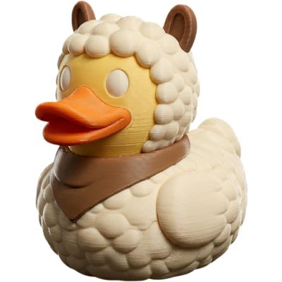 Alpaca Duck Collectible Figurine - Unique Desk Decor for Collectors - Gift for Adults