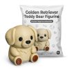 Golden Retriever Teddy Bear Figurine — 3D Printed Figurines by 3DCentral