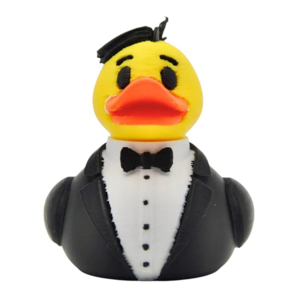 Tuxedo Groom Duck Gift