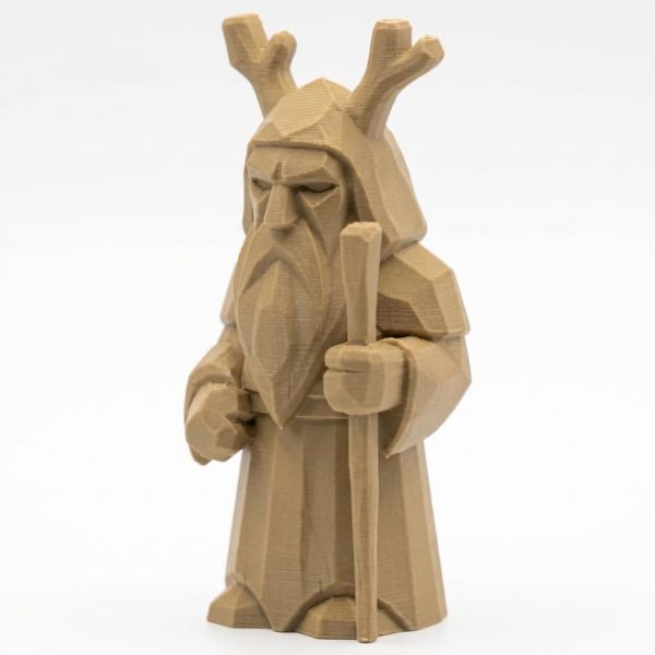 Wood Carved Forest Ancestor | Druid Decor - 3D printed collectible