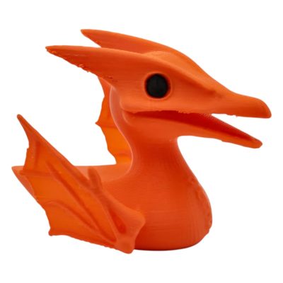 Pterodactyl Duck Figurine – Prehistoric Dinosaur Duck Hybrid Collectible – Desk & Car Décor – 3D Printed in Canada — 3D Printed Collectible by 3DCentral