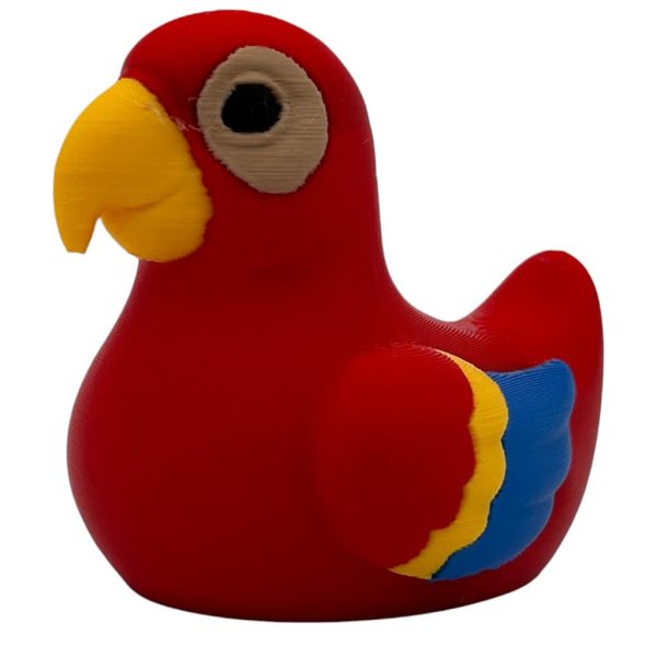 Colorful Parrot Duck Collectible