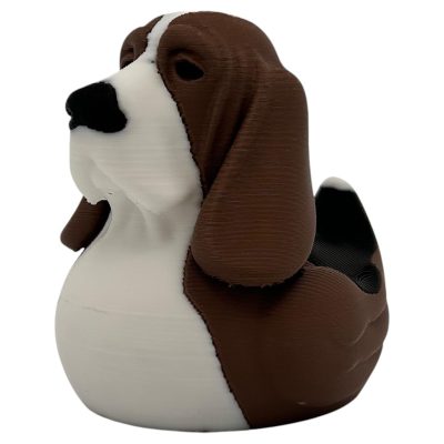 Basset Hound Duck Figurine — 3D Printed Dog Breed Ducks by 3DCentral