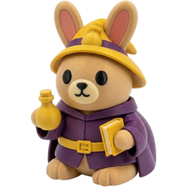 Alchemist Bunny Medieval Magic Figurine
