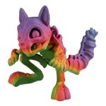 Skeleton Squirrel Figurine