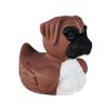 Boxer Dog Duck Figurine - Funny Collectible Ducks for Jeeps, Dashboard Décor, Duck Duck Gift - Car Duck Ornament for Cruise Ship Hiding - Boxer Puppy Rubber Duck – 3D Printed in Canada — 3D Printed Collectible by 3DCentral