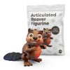 Articulated Beaver Figurine — 3D Printed Articulated Figurines by 3DCentral