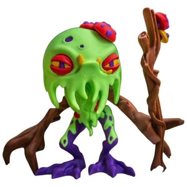 Articulated Swamp Monster Figurine – Poseable