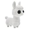 Knitted Llama Figurine – Faux-Stitched Big-Eyed Sculpture — 3D Printed Figurines by 3DCentral