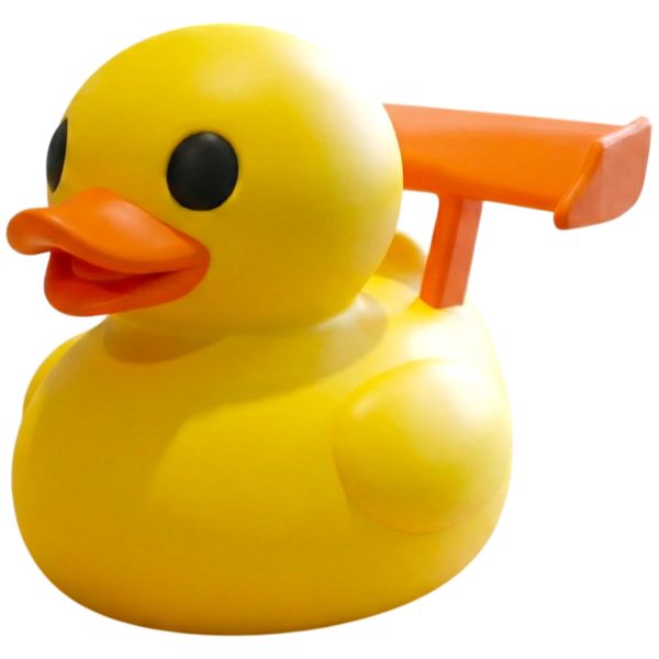 Spoiler Duck Automotive Figurine