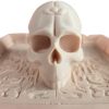 Skull Catch-All Tray – Gothic Desk Organizer with 3D Skull Accent for Keys, Coins, Dice, or Jewelry – 3D Printed in Canada — 3D Printed Collectible by 3DCentral