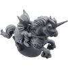 Knight on Rearing War Unicorn Figurine – Armored Rider Fantasy Miniature for RPG, Dioramas, or Display – Mythic Cavalry Model – 3D Printed in Canada — 3D Printed Collectible by 3DCentral
