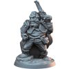 Thundershot Squad – Set of 6 Dwarf Rifleman Miniatures for Fantasy Tabletop Battles, RPG Campaigns & Painting – 3D Printed in Canada — 3D Printed Collectible by 3DCentral