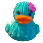 Cactus Duck Figurine – Rubber Duck Alternative, Cute Desk Decor Office Gift, Mini Collectible Succulent Plant Theme Home Decor Canada