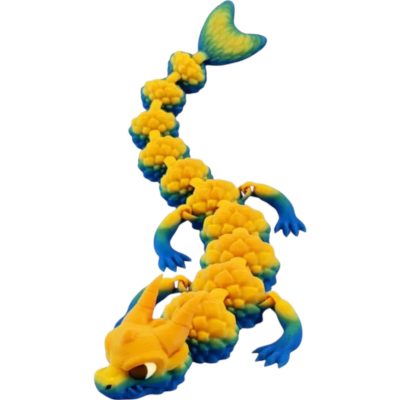 Falsgar The Ruggedscale Dragon – Articulated Fantasy Dragon Figure for Teens & Adults – 3D Printed in Canada — 3D Printed Collectible by 3DCentral