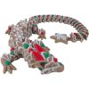 Gingerbread Articulating Dragon – Festive 3D Printed Figurine for Teens and Adults – Holiday Desk Accessory for Decorative Display and Collection – 3D Printed in Canada — 3D Printed Collectible by 3DCentral