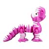 Striophodon Dinosaur Figurine – Articulated Desk Collectible & Prehistoric Pink Dino Decor – Jurassic Joy Collection – 3D Printed in Canada — 3D Printed Collectible by 3DCentral