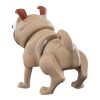 Articulated Cartoon Pug Figurine – Wacky Tongue-Out Bulldog Dog Sculpture for Desk, Shelf or Collectible Play – 3D Printed in Canada — 3D Printed Collectible by 3DCentral