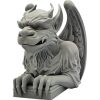Elder Gargoyle Statue – Gothic Fantasy Decor for Desk, Shelf, or Altar | Unique Winged Creature Bust for RPG Games & Collectors – 3D Printed in Canada — 3D Printed Collectible by 3DCentral