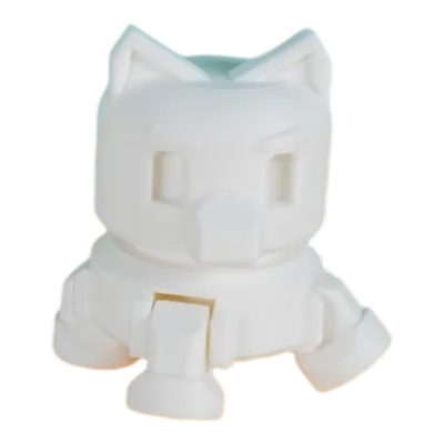 Mini DogBot – 6-Part DIY Robot Dog Model Kit with Moving Legs, Snap-Fit Assembly & Collectible Size – 3D Printed in Canada — 3D Printed Collectible by 3DCentral