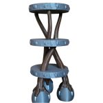 Fantasy Claw Foot Display Stand – Triple Tier Shelf with Monster Leg Design
