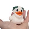 Greek Philosopher Duck Figurine – Unique 3D Printed Collectible Rubber Duck Decor for Desk, Shelf, or Bathroom Display – Thoughtful Gift for Philosophy Lovers & Duck Enthusiasts – 3D Printed in Canada — 3D Printed Collectible by 3DCentral