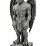 Warden Gargoyle Statue – Gothic Winged Guardian