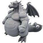 Fat Dragon Figure