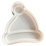 Santa Hat Cookie Cutter Set of 3 Sizes (3" 4" 5") – Christmas Baking & Fondant Tool – 3D Printed in Canada — 3D Printed Collectible by 3DCentral