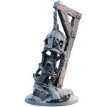 Skeleton in Hanging Cage Terrain Miniature