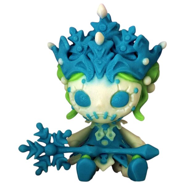 Articulated Snow Queen Figurine
