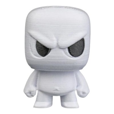 Angry Anty Figurine – Minimalist Grumpy Character Statue for Desk or Shelf Display – Unique Collectible Gift for Teens & Adults – 3D Printed in Canada — 3D Printed Collectible by 3DCentral