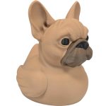 Adorable French Bulldog Duck Figurine – French Rubber Duck Hybrid for Dog Lovers & Cute Home Decor