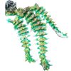 Jellyfish Dragon Figurine – Articulated Collectible Creature with Coral Reef Colors & Poseable Body – 3D Printed in Canada — 3D Printed Collectible by 3DCentral
