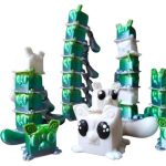 Sugar Cube Glider Figurines