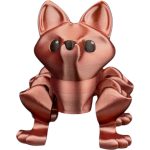 Articulated Fox Desk Figurine