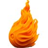 Cute Fireball Mini Figurine – Fantasy Flame Spirit Desk Buddy, Collectible Shelf Decor or Gamer Gift – 3D Printed in Canada — 3D Printed Collectible by 3DCentral