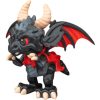Dracoween Collection: Night Fang – Vampire Dragon Figurine with Gothic Crypt Base – Spooky Halloween Collectible Statue – 3D Printed in Canada — 3D Printed Collectible by 3DCentral