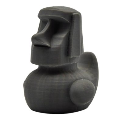 Easter Island Duck Figurine - Moai Statue Rubber Duck for Car Dashboard Decor - Unique 4x4 Ducking Gift & Cruise Duck for Hiding - Funny Collectible Vehicle Accessories – 3D Printed in Canada — 3D Printed Collectible by 3DCentral