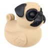 Pug Duck Figurine for Car Dashboard - Collectible Ducking Gift for Jeep & Vehicle Owners - Hide & Seek Cruise Duck - Unique Rubber Duck Alternative - Funny Dog Duck Décor - 3D Printed in Canada — 3D Printed Collectible by 3DCentral