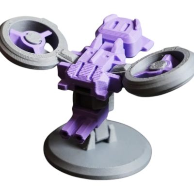 Dualcopter Drone – 9-Part VTOL Kit Licensed by KitCrafter – 3D Printed in Canada — 3D Printed Collectible by 3DCentral