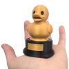 Gold Duck Trophy – Funny Award Statue — 3D Printed Ducks by 3DCentral